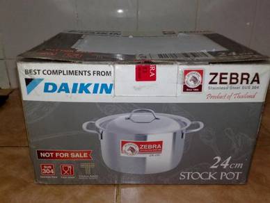 Periuk Zebra stock pot
