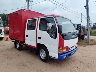 Hicom MTB140 Double Cab Aluminium Box Enjin Hijau