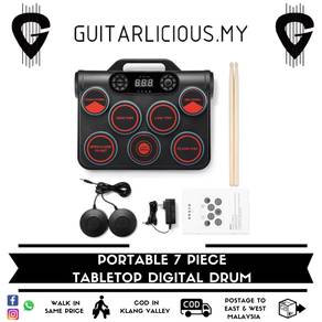Portable Tabletop Digital Drum Kit (TBDD)