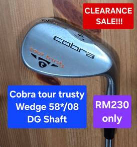Cobra tour trusty (58*/08) Dynamic Gold Shaft