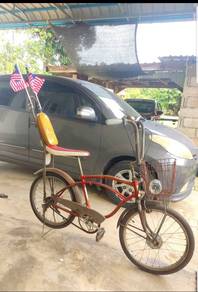 Basikal copper antik gear tangan