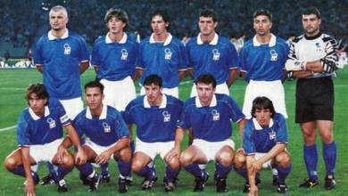 Rare jersey italy home 1995/1996 NIKE AUTHENTIC