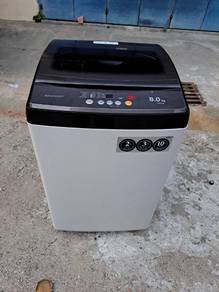 Sharp washing machine 8kg mesin basuh