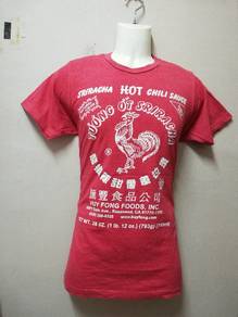 T-Shirt SRIRACHA HOT CHILI SOUCE Like New