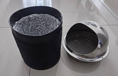 [LIKE NEW] Ducting pipe and cap