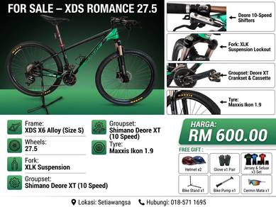 Mountain Bike untuk dilepaskan