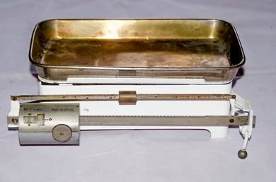 Antique German Mechanical Grocery Weighing Scale