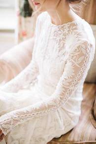 White wedding prom evening dress gown RB2266