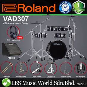 Roland VAD307 Wood Shell Digital Drum Gen2 Basic