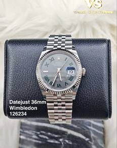 Rolex Datejust 36mm 126234 Wimbledon jubilee