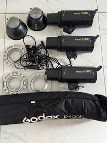 Studio Light : Onsmo AT 400w x 3 + FREE Para 120