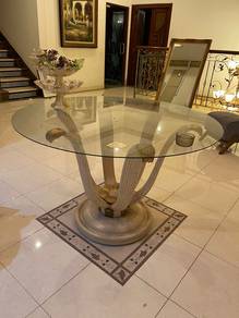 Glass Round Table