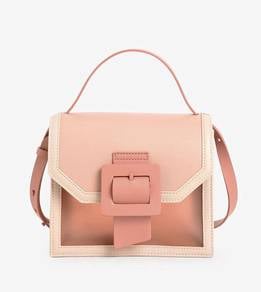 CHARLES & KEITH
See-Through Effect Buckled Bag