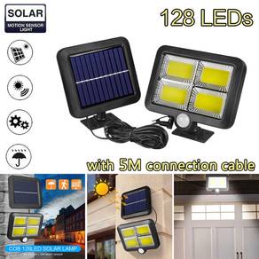 [RAYAPROMO] 128LED LAMPU SOLAR MOTION SENSOR LiGHT
