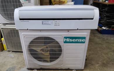 Hisense 1.0hp  used air cond free install