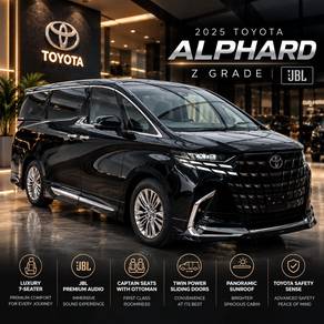 Toyota Alphard Z in Taman Tun Dr Ismail, KUL