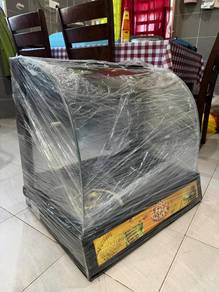 Rak kaca dan food warmer display