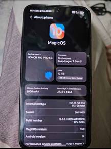honor 400 pro. 5g