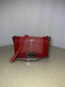 Chanel Stingray Leather Flap Bag
