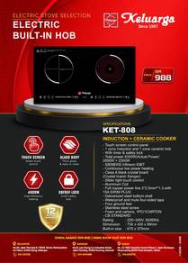 Electric Built-In Hob Induction + Ceramic (KET-808