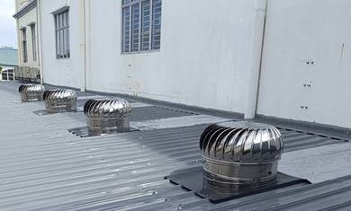 Wind Turbine Ventilator ASAHAN JASIN BATU BERENDAM