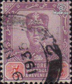 1904 Sultan Sir Ibrahim 4c Johor Stamp Johore