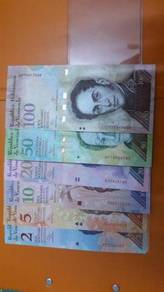 Venezuela complete set 2013 till 2017