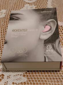 SonicGear EarPump Comfy Pink Earbuds