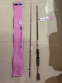 AJIKING SUZIE 662MHC Black Pink Casting Rod