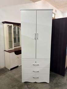 almari 2 pintu 190cm tinggi