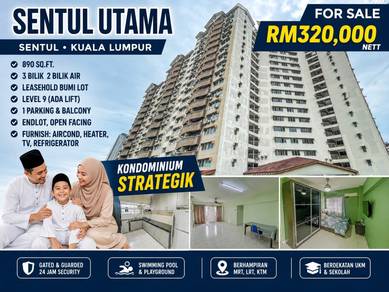 Condominium For Sale in Sentul Utama Condominium