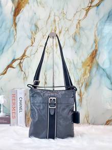 Hugo Boss Black Leather Small Crossbody Bag