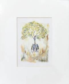 Lithograph Countryside Print 📢