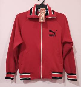 Vintage Rare Jacket PUMA big logo 80s era maradona