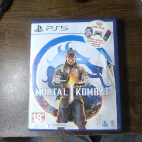 PS5 game mortal combat 1 used