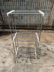 Open Wardrobe Bath Rack Ampaian Baju Drying Rack