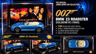 Shell James Bond BMW Z3 Roadster 1:64 – Golden Eye
