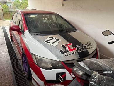 Honda Civic Type R FD2R Track Car Parts Halfcut