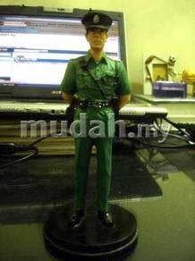 HK PTU Police and Green Police Figure
