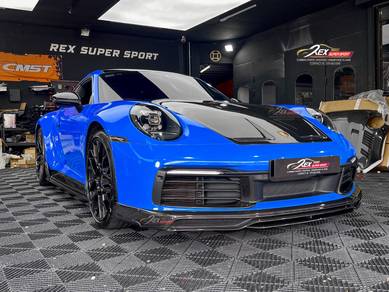 Porsche Carrera 992 911 Front Lip Dry Carbon