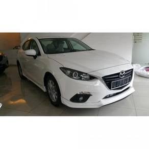 Mazda 3 sedan bodykit rsr with spoiler and paint