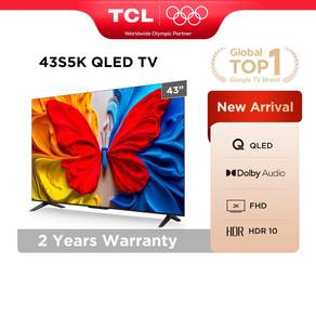 TCL 43 Inch QLED Google TV