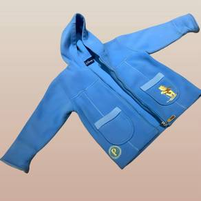 Premium Disney Zip-up Hoodie Blue Jacket 3-4 y.o.