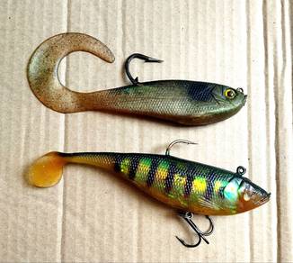 Metal-core Soft Body Lure combo