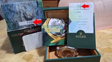 ROLEX 16713 GMT-MASTER II ROOTBEER 2006 Z SERIEs