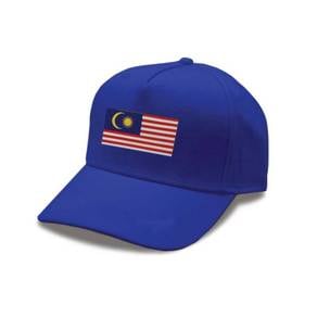 Malaysia Cloth Cap (Blue)
