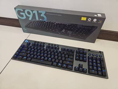 Logitech G913 Wireless Gaming Keyboard (Tactile)
