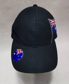Australia Black Hat With Bottle Opener