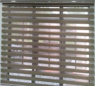 ZEBRA BLIND CURTAIN l install langsir zebra anda l