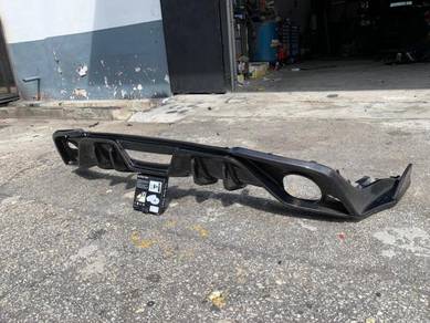 Ford Mustang Facelift Carbon Fiber Rear Diffuser